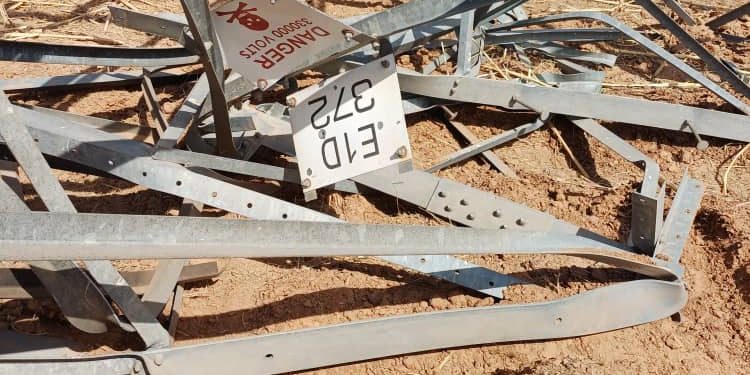 Bleak Christmas for consumers in parts of Yobe, Borno, as vandals bring down power transmission tower