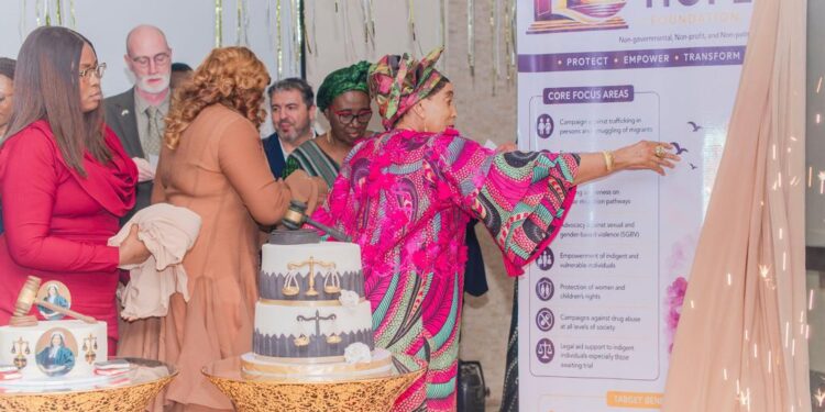 Titi Abubakar unveils “Portals of Hope Foundation” for victims of human trafficking, sexual/gender-based violence, drug abuse 